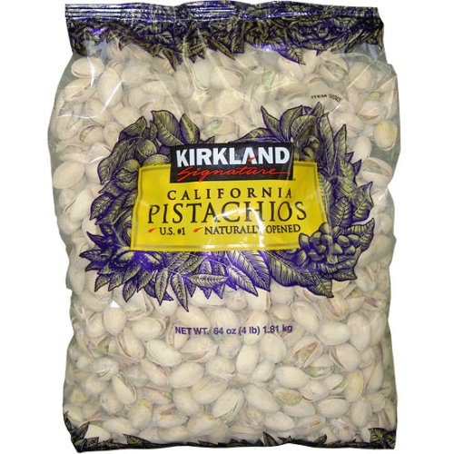 Kirkland Signature California Pistachios, Naturally Opened, 3 lb image